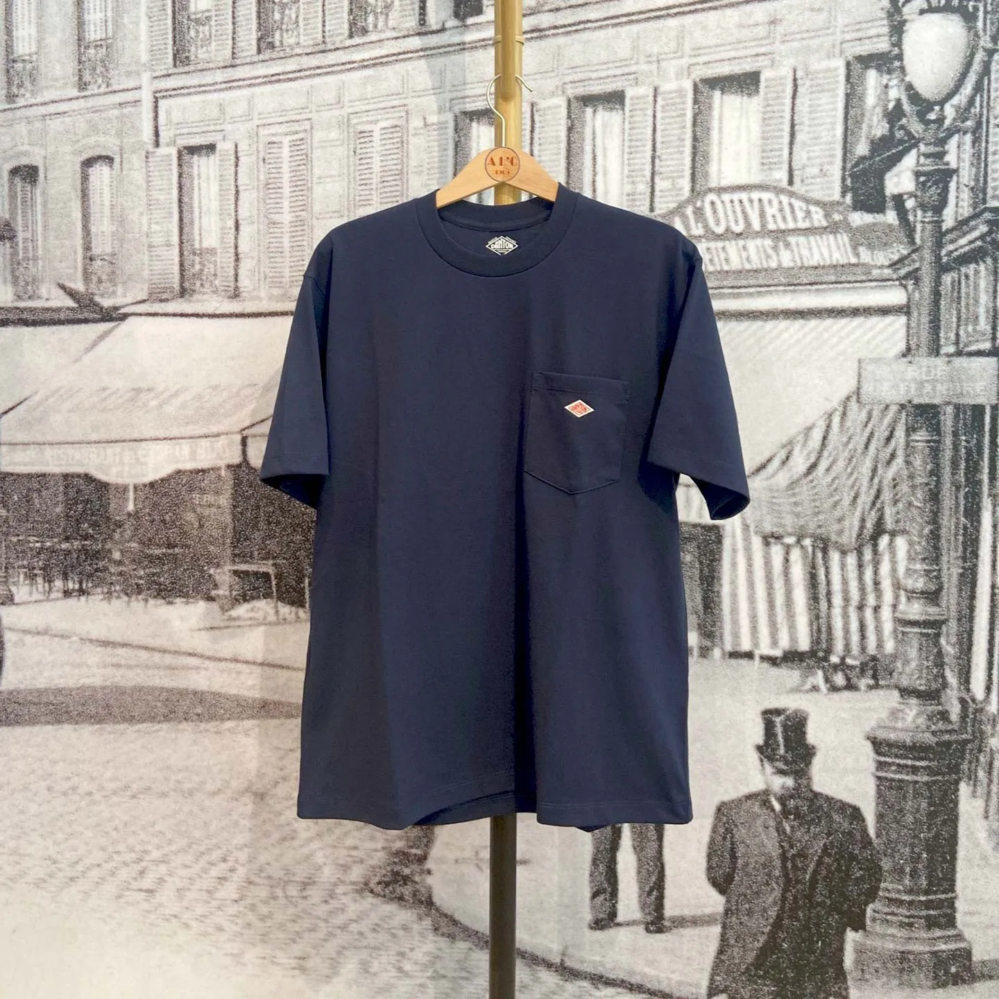 Danton Pocket Tshirt #DT-C0198 TCB Navy