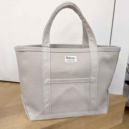 Le tote-bag Ice Grey, format moyen de Orcival