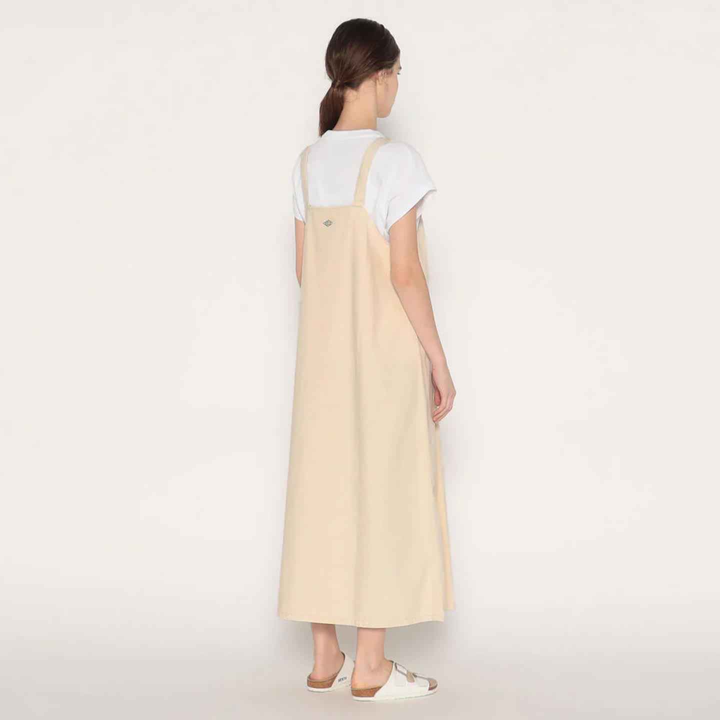 Robe en coton KATSURAGI Ecru Danton