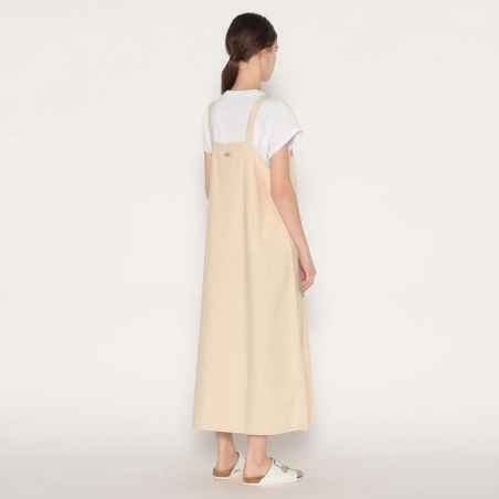 Robe en coton KATSURAGI Ecru Danton