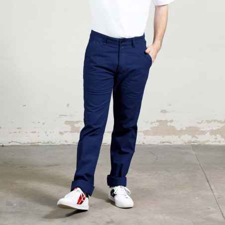 Lightweight fabric trousers 4N55/256 navy