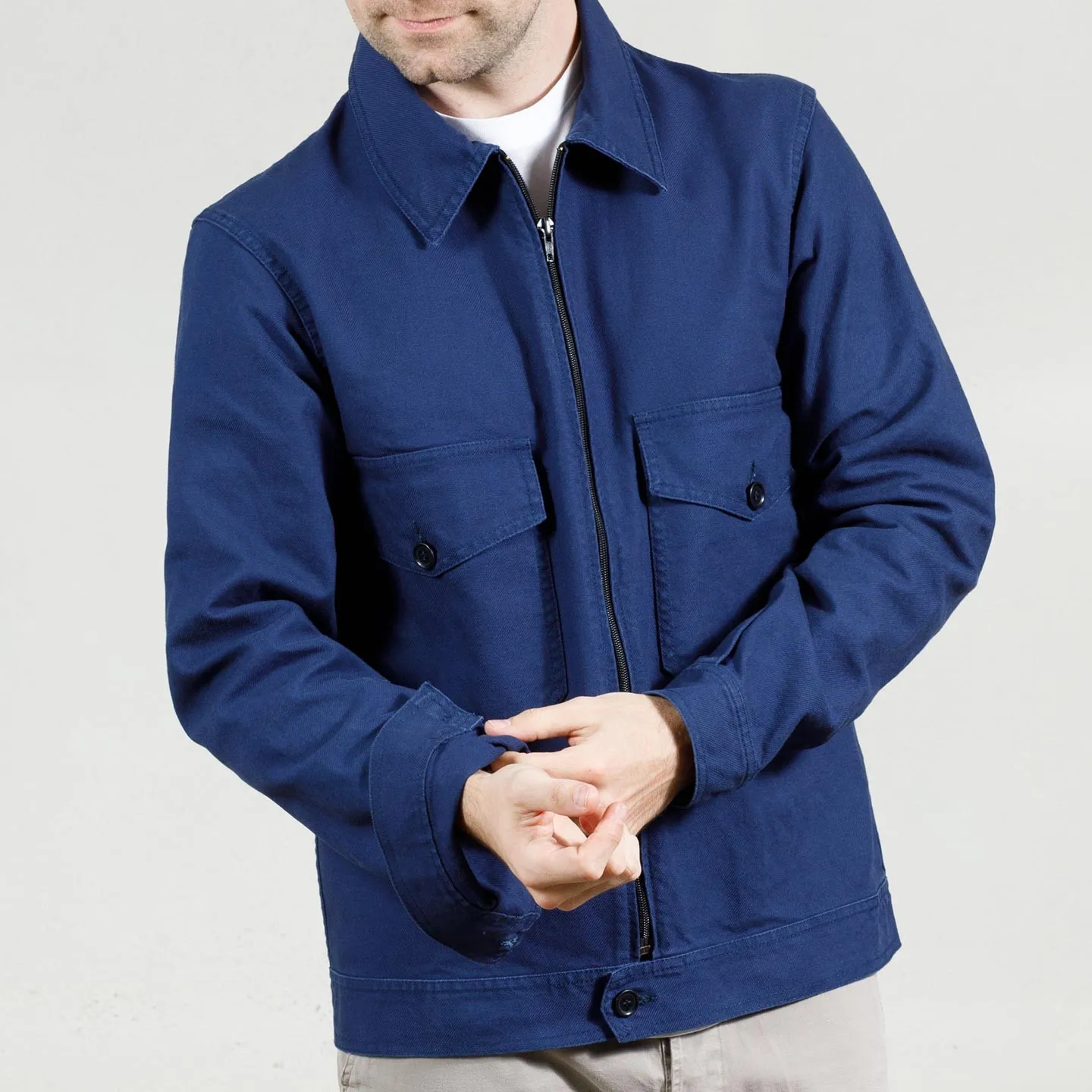 Mechanics Jacket in Organic Cotton 1G/11i Vétra