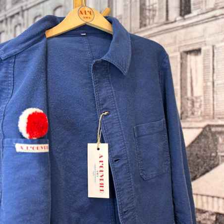 Veste de travail en suédine historique A L'Ouvrier